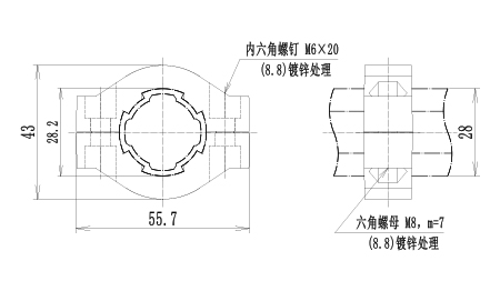 强力定位座尺寸